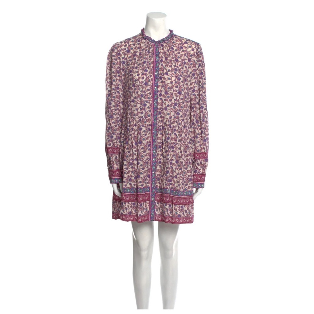 Fall Floral Sezane Mini Dress